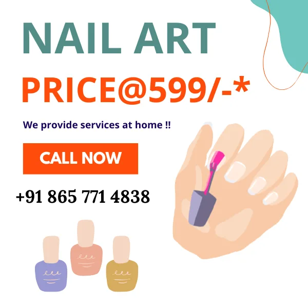 nail art at home services mira road